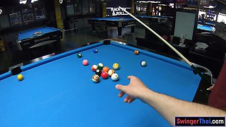 Big butt Thai bar girl massage bj