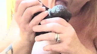 Cock Sucking Whore Drinks a Gallon of Your Cum