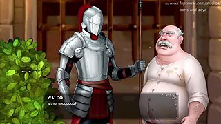 Epic cartoon adventure featuring Boris and Zoya in wild hentai escapades