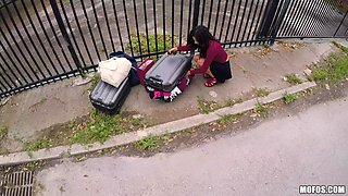 Wonderful spic teen seductress crazy sex video
