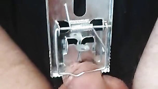 Micropenis and a mousetrap. Hurt and it changed color