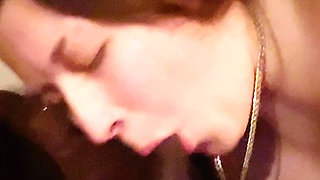 Sexy Tomboy Lets Her Hair Down and Gives Blowjob and Gets Fucked