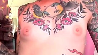 Naughty amateur teen has a voyeur fetish