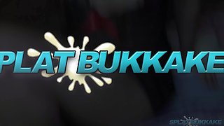 Sexy Babes Closed Their Eyes for Multiple Cumshots