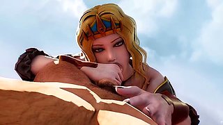 Animated cartoon fantasy with wild 3D sex scenes