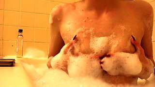 Lewd amateur brunette teen meg davis webcam masturbation
