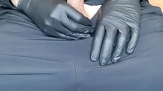 Scaly solo wank cum shot