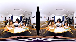 I’M A Teacher And My House Is Where All The Hot Tanned Girls Hang Out Part 2 - Petite Asian Schoolgirl Fffm Foursome