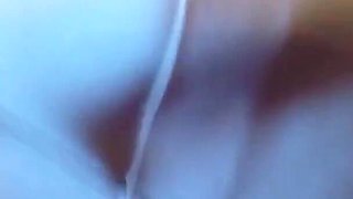 MILF with Pantyhose, High Heels, Perfect Tits and Big Ass Gives Blowjob with Cum in Mouth