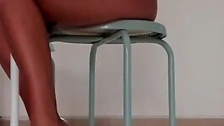 Working on Phone in Sexy Outfit, Fitness, Cooking Dinner