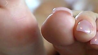 Cruel Reell - Cute Feet - Pink Metallic Long Toenails