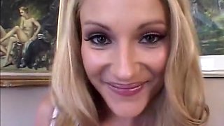 SwallowTheLoad - Blonde gets a rough threatment and swallows