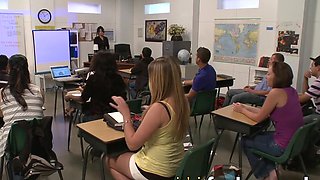 Curvy MILF Teacher's Nasty Penetration in the Classroom - A XXX Porn Adventure