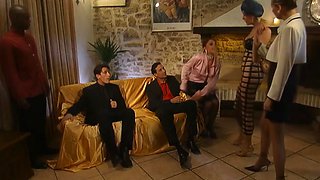 Perverted retro MILFs smutty sex movie