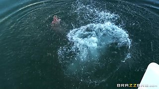 Fucking On The Open Water: Part Two With Xander Corvus, Vanessa Cage - Brazzers