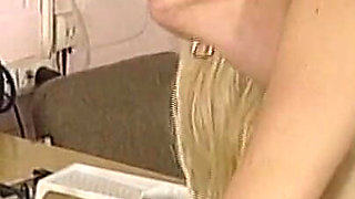 Blonde Horny Whore Want a Monster Cock to Fuck Her