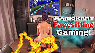 Training Zero Gamer Girl Facesitting Slave! BDSM Real Homemade Amateur FLR Wife MILF Stepmom Couple Submissive