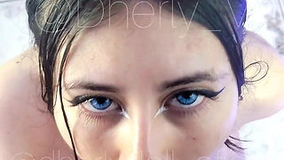 My Friend's Beautiful Stepsister Gives Me a Gentle Blowjob POV