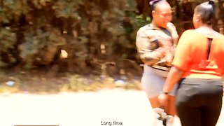 Black BBW Lesbians  Wild Scissoring Sesh