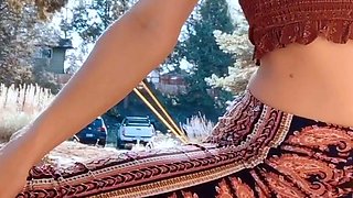 Pregnant Redhead Webcam Masturbation