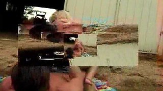 Busty Blonde MILF Fucked Until a Warm Facial