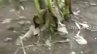 Aunty with Her Lover Catch by Husband