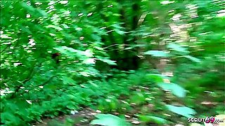 Cute Teen 18+ Jenny Real Public Threesome In Berlin Tiergarten