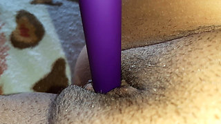 My Pussy Is Dripping and My Swollen Clit Is Shaking From an Intense Orgasm From the Vibrator