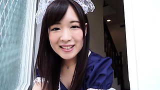 Great close up in japanese teen blowjob pov