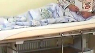 Despite being hospitalized, the old gentleman is craving fresh pussy