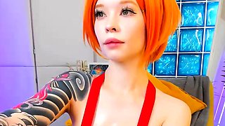 Close up teen masturbation