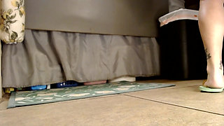 Complete Ignore Voyeur Flip Flops Feet Natural