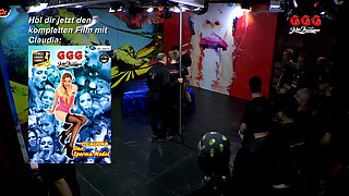 Ggg John Thompson- Sexy Claudia Enjoys Giant Coks in Her Horny Pussy and Mouth in a Wild Bukkake Gangbang