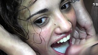 Group sex with two horny brunette and bi boys