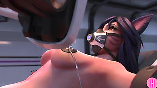 Milking Her Cum Dry - 3D Animation