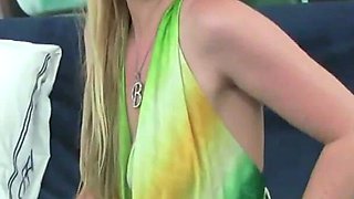 Anita Blue a Big Slut Girlfriend with Blond Hair Opens Her Ass to a Big Cock and Gives Blowjobs