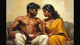 Girlfriend shared her boyfriend to her two of her bestfriend as she was watching them fuck