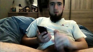Str8 Guy Strokes It Out After Long Abstinence