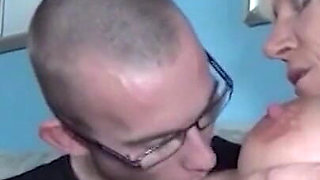 Blonde milf piercing pussy fucking licking...cum in mouth