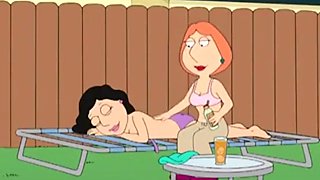 Anime Porn family boy lezzie hookup with Bonnie and Lois