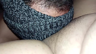 Amazing I Do Oral Sex on My Stepmom in Position on All Fours and She Moans Very Richly.