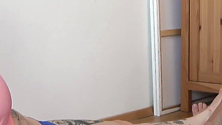 German Fat Fitness Wife Fucked by Trainer