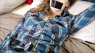 The Christmas'eve: Part One Masturbating at Home with My Feet Tied