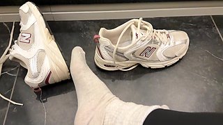 Sweaty Post-workout Feet