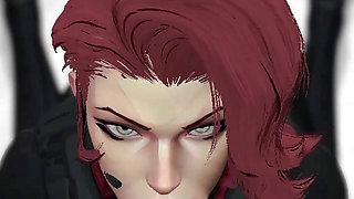 Black Widow gives a blowjob until you cum