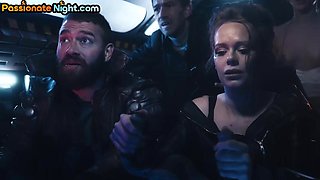 Cumthirsty cute babe swallow cum