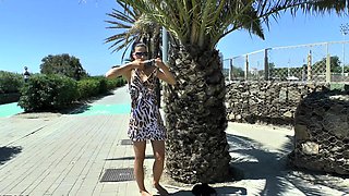 Teen Cute Italian Brunette Solo At