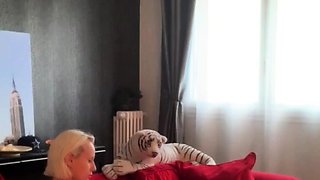 SEXY BIG BOOBS BLONDE ANAL MASTURBATION