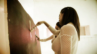 Group sex with Kit Lee and Kat Lee are sluts who get their