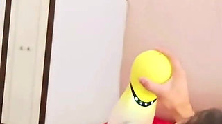 Stepmom Dressed as a Doll Makes Me Cum with Her Toy